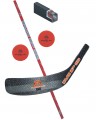 Hokejbalov� set MPS 663 - shaft, �epe�, 2 lopti�ky